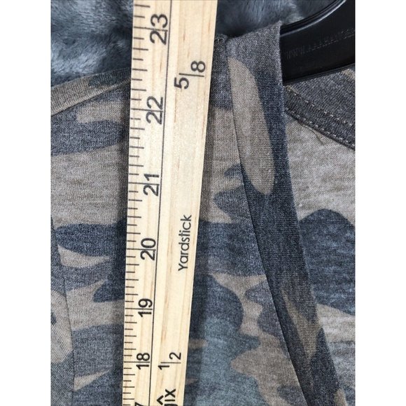 Tresics Top Camouflage Shirt Woman’s V-neck Long Sleeve Tee Shirt Adult Large - Picture 15 of 15